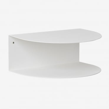 Pack Of 2 Taifa Floating Nightstands White - Sklum