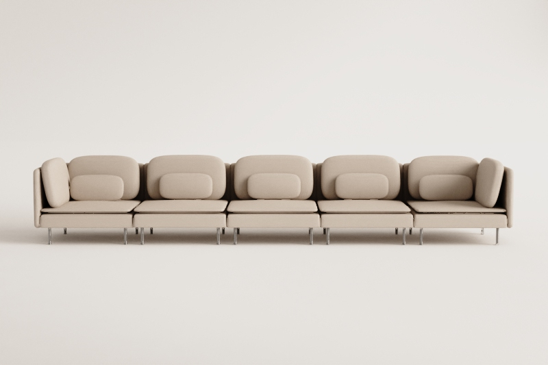 Oriol 5-piece modular sofa