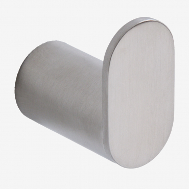 Alameda Stainless Steel Bathroom Hanger Brushed Grey - Sklum