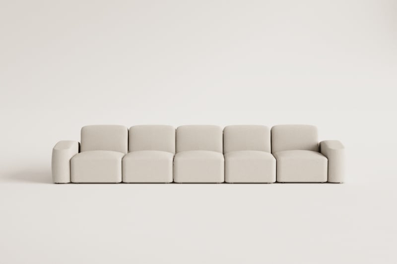 Bastian 5-piece modular sofa
