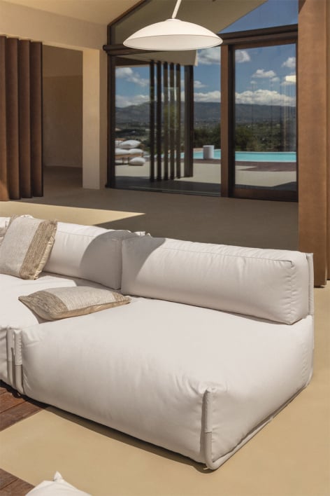 Central module for the Oporto modular garden sofa