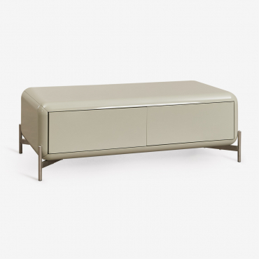 Rectangular Center Table 120x60 Cm In Mdf Alazne Laurel Green - Sklum