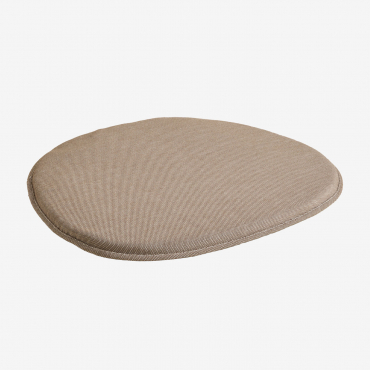 Zariel Garden Chair Cushion Mocha Brown Fabric - Sklum