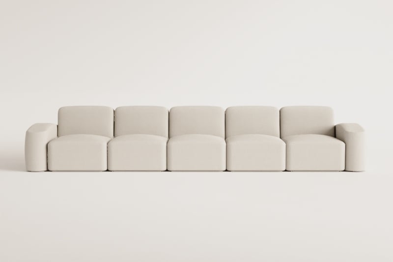 Bastian 5-piece modular sofa