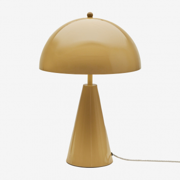 Jaliya Iron Table Lamp Mustard - Sklum