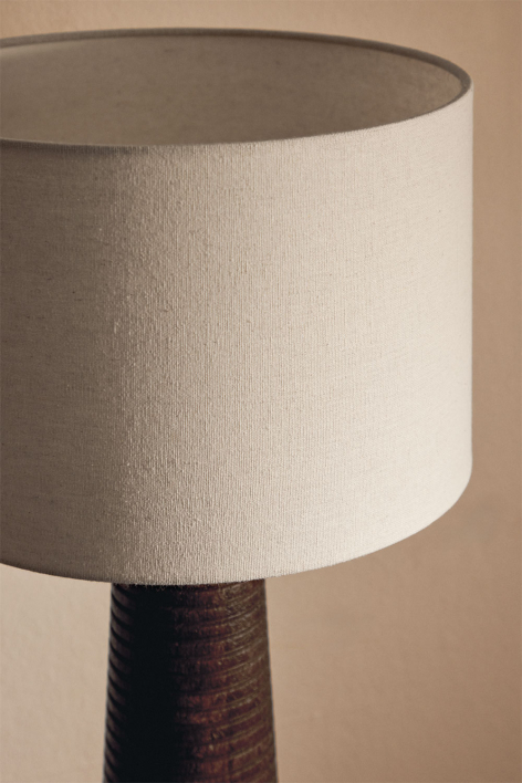 Arlina fabric lampshade - Off-White