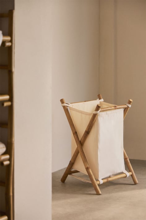 Tubai bamboo laundry basket