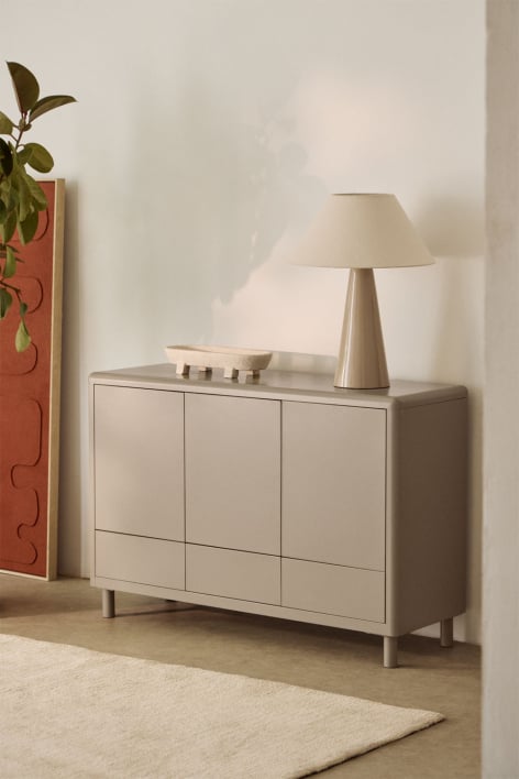 Michigan steel sideboard 120x80 cm