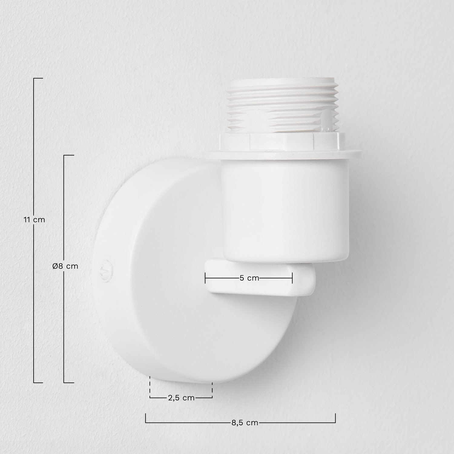 Fadila wall lamp, medidas