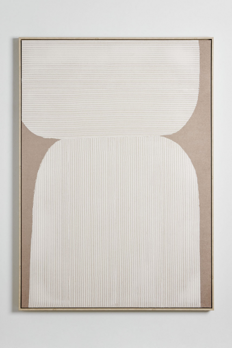 Decorative painting 100x140 cm hand painted on Arvilo canvas