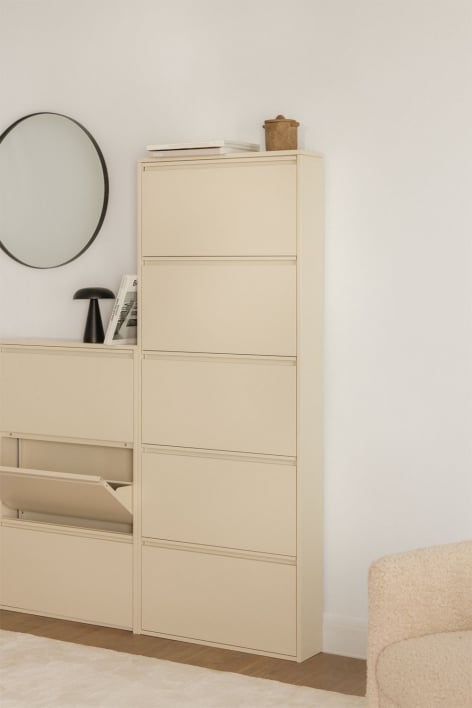 Logan Steel Shoe Rack