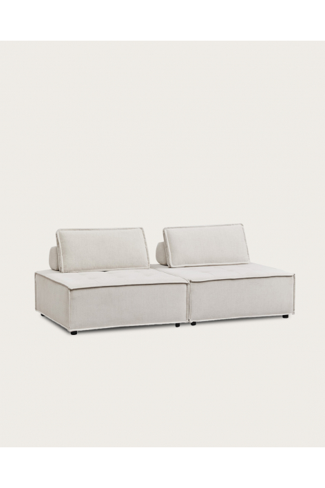 2-piece modular sofa in Vermont fabric