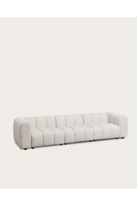 Eliot 3-piece modular sofa in bouclé fabric