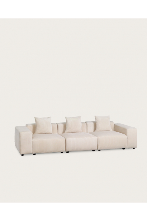 3-piece modular sofa ↔︎315 cm with low armrest Bruna