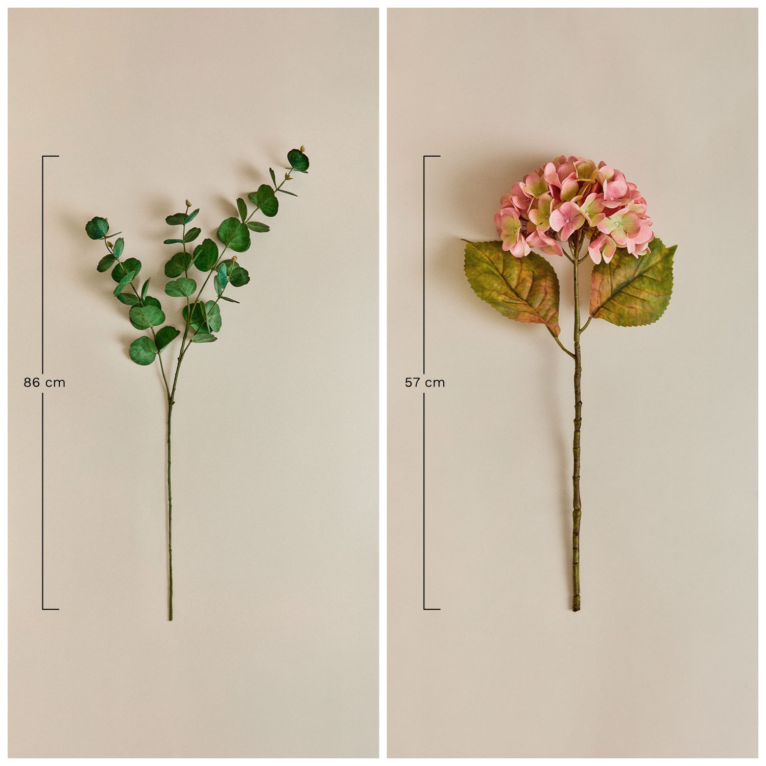 Bellina decorative bouquet, medidas