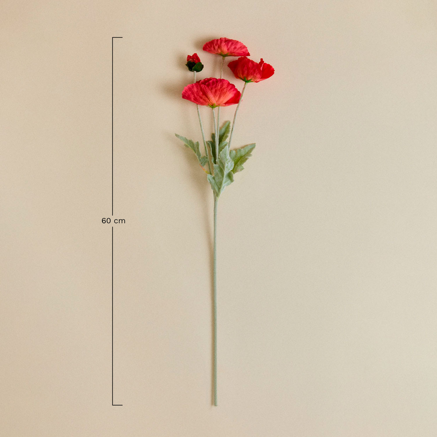 Florinda decorative bouquet, medidas