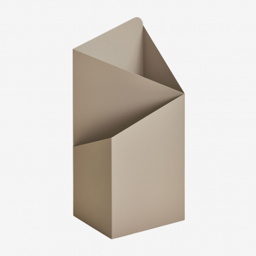 Zlatni Steel Umbrella Stand Moka Brown - Sklum