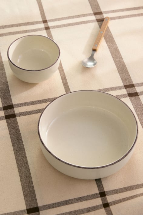 Set of 2 Ronilena stoneware bowls