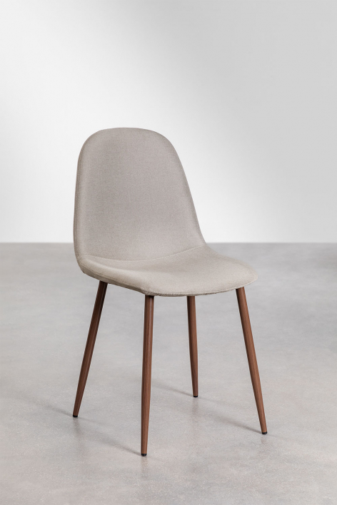 Pack of 2 Glamm dining chairs - Dark wood