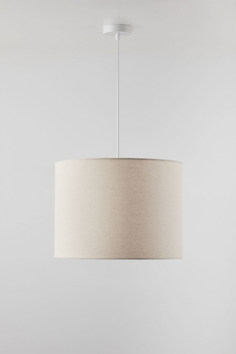 Arlina fabric pendant ceiling lamp - White