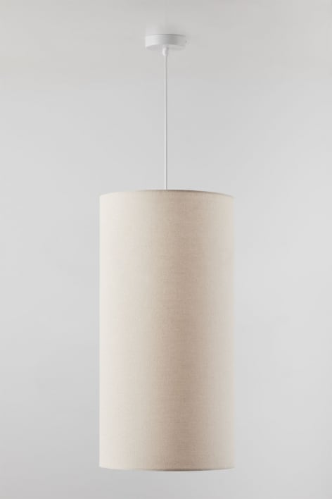 Arlina fabric pendant ceiling lamp - White