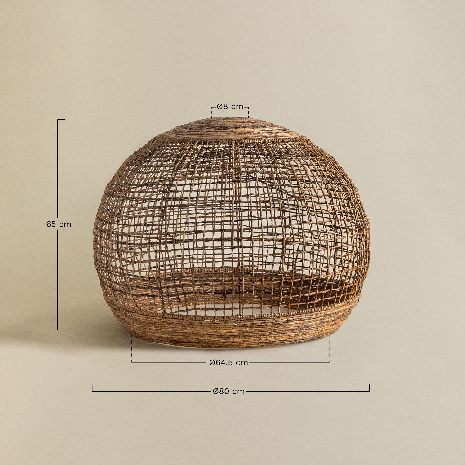 Udane Lamp Shade, medidas