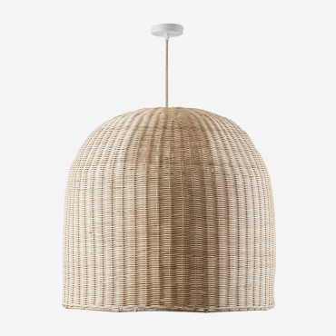 Flanders Outdoor Hanging Ceiling Lamp Natural - White & Ø80 Cm - ↑65 Cm Flandes - Sklum