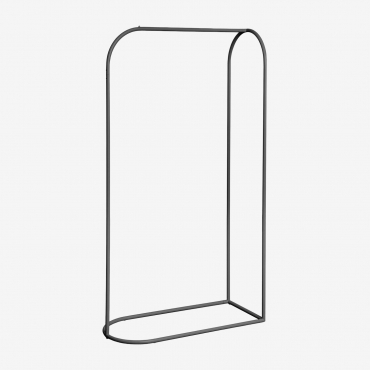 Danara Steel Coat Rack Grey Graphite - Sklum