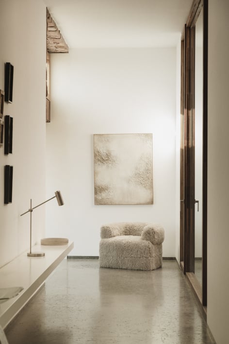 Neda upholstered armchair