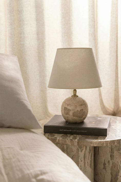Marvexi natural stone table lamp base
