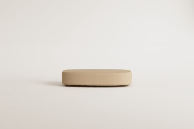 Central seat 220x115 cm for Giorgia upholstered modular sofa