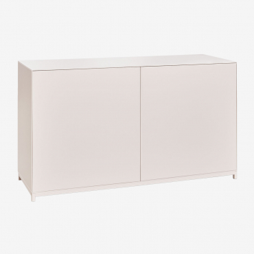 Kivora Mdf Sideboard Gardenia White & ↔︎ 120 Cm - Sklum