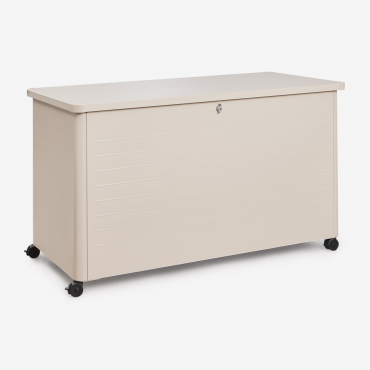 Forzan Steel Garden Storage Chest Tapioca Beige & 915 L - Sklum