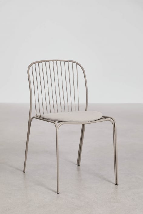 Anerina steel dining chair