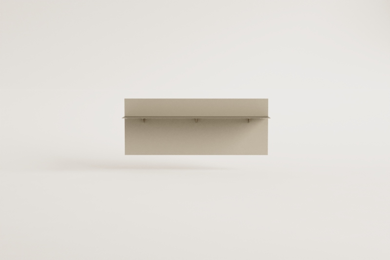 Reggie aluminum rear panel for modular outdoor kitchen