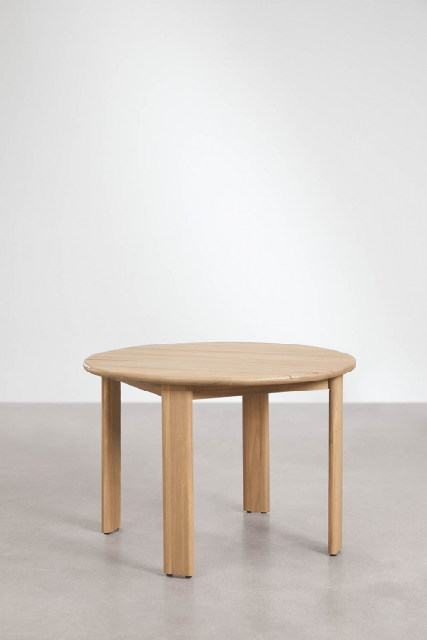 Uleno round garden table Ø110 cm in acacia wood