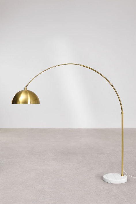 Diala iron floor lamp - Golden