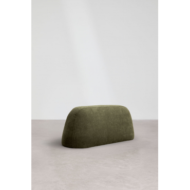 80 Cm Backrest For Giorgia Upholstered Modular Sofa Fabric Army Green - Sklum
