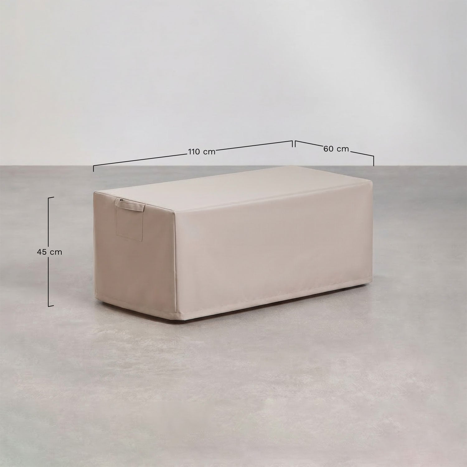 Protective cover for Otley garden coffee table, medidas