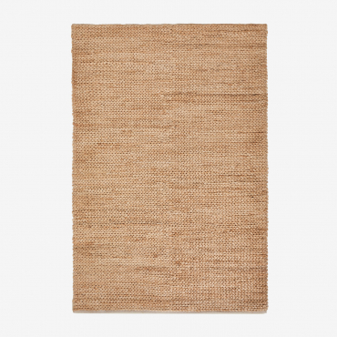 Rectangular Rug In Jute And Cotton Nathaniel 230x160 Cm - Sklum