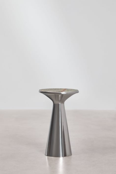 Selmalis round side table Ø30 cm in stainless steel