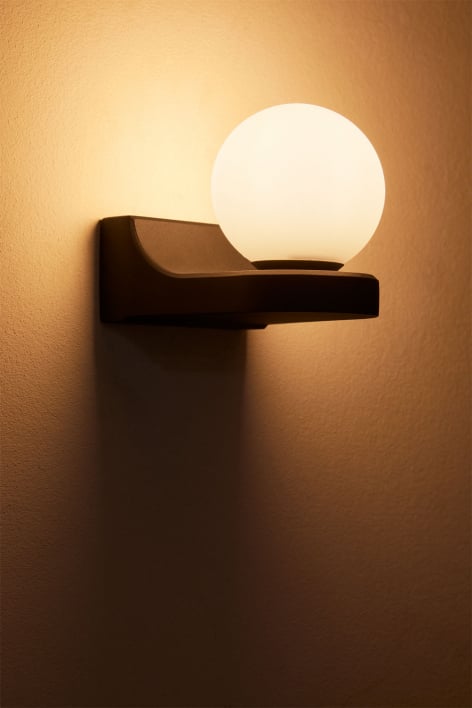 Lanham aluminum outdoor wall light