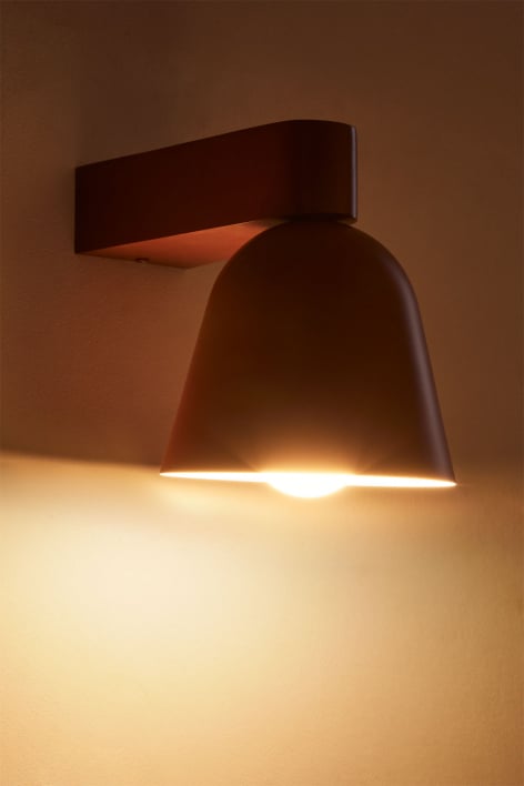 Briavel iron outdoor wall light