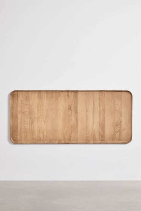 Mango wood headboard for 160 cm bed Kivalina
