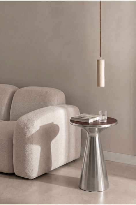 Selmalis round side table Ø30 cm in stainless steel