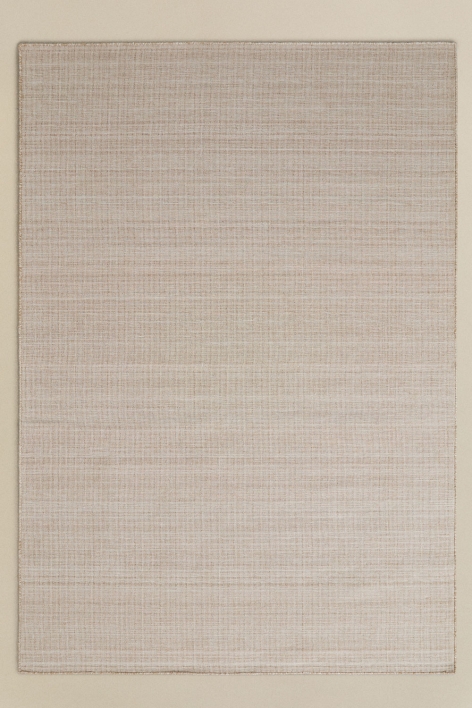 Rectangular outdoor rug in polyethylene Fadrique