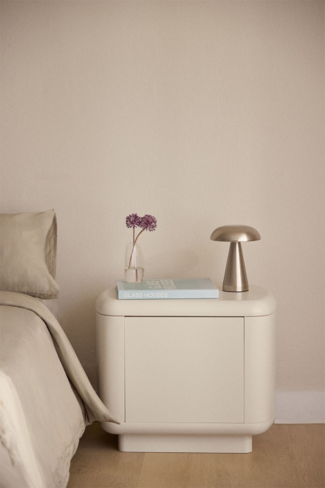 Pack of 2 bedside tables 55x40 cm in MDF Cixila