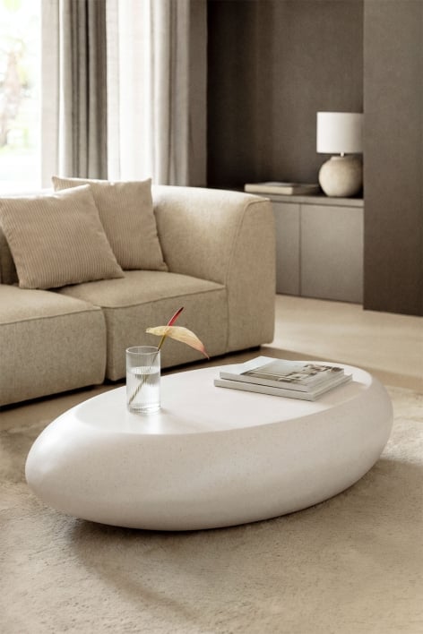 Xaria cement coffee table - ↔︎ 115 cm