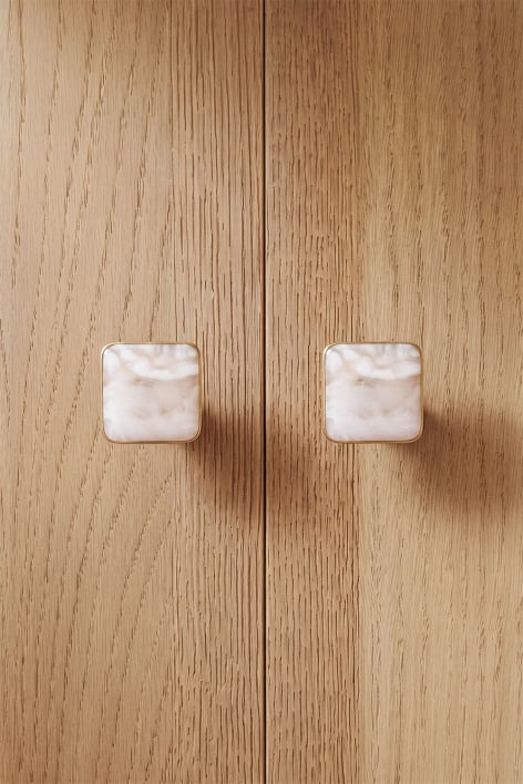 Set of 2 Dinka resin handles