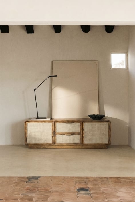 TV Stand 120x40 cm in mango wood Abrams